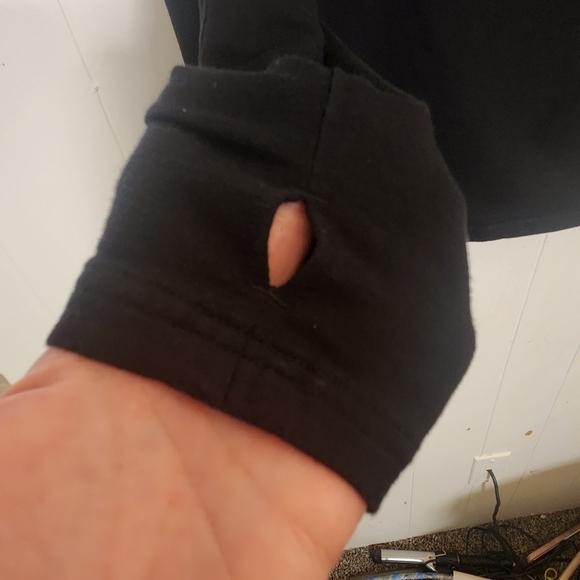 Zyia Active Black Combo Pocket Sweatshirt Size XS - Picture 10 of 15